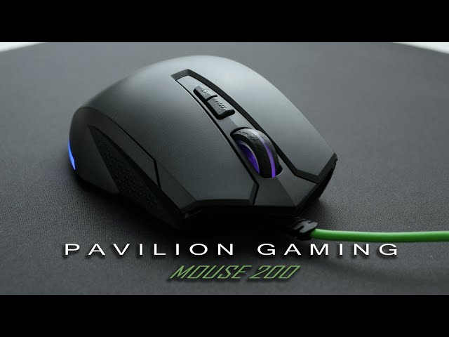 HP Pavilion Gaming Mouse 200 Review 5JS07AA#ABB - YouTube