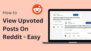 How To View Your Upvoted Posts On Reddit !