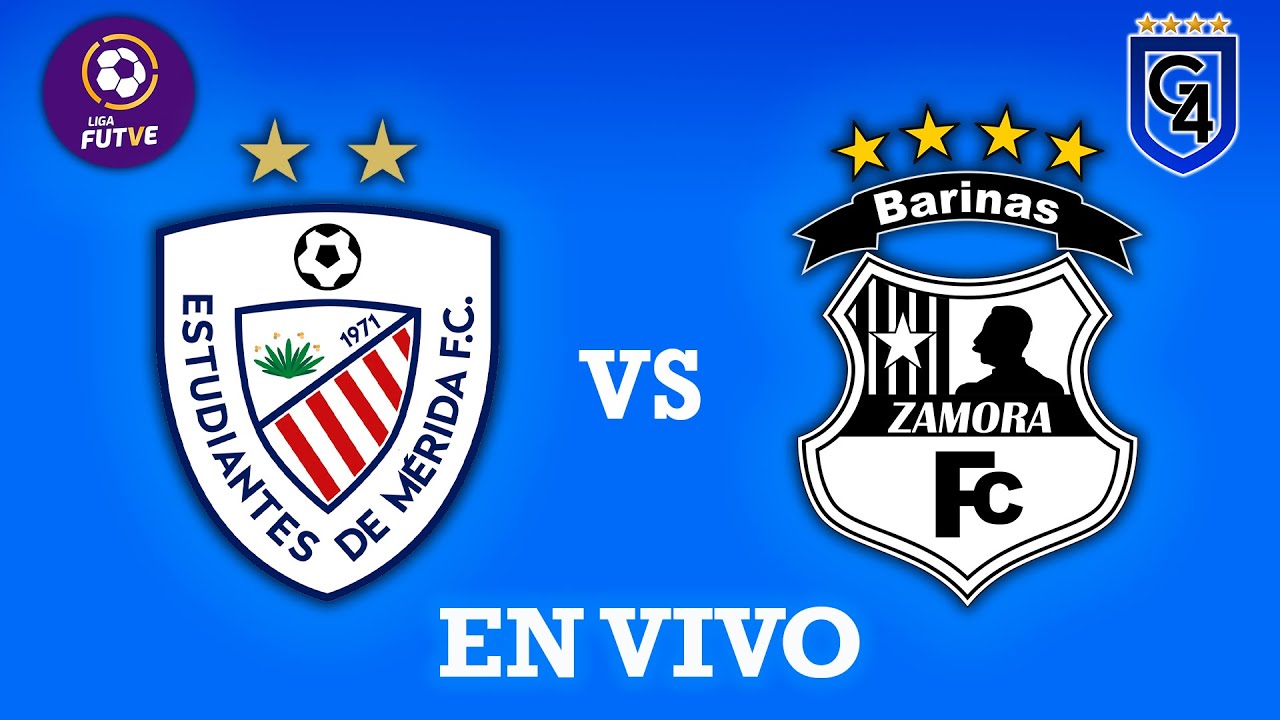TRANSMISIÓN EN VIVO / Estudiantes de Mérida vs Zamora FC / Liga FUTVE ...