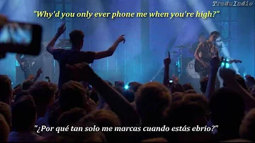 Arctic Monkeys- Why'd you only call me when you're high? (inglés y español)