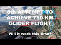 8th Attempt to Achieve Declared 750+ km Glider Flight - Advanced Cross-Country - Chess In The Air