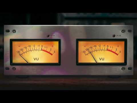 Jerry Jeff Walker - About Her Eyes (VU Meter Visualizer)