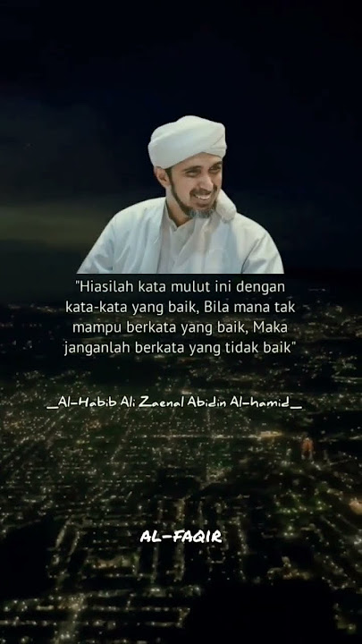 kalam habib ali zaenal abidin al hamid #kalam #shorts