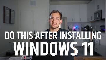 [2022] 5 Things you MUST do after installing Windows 11