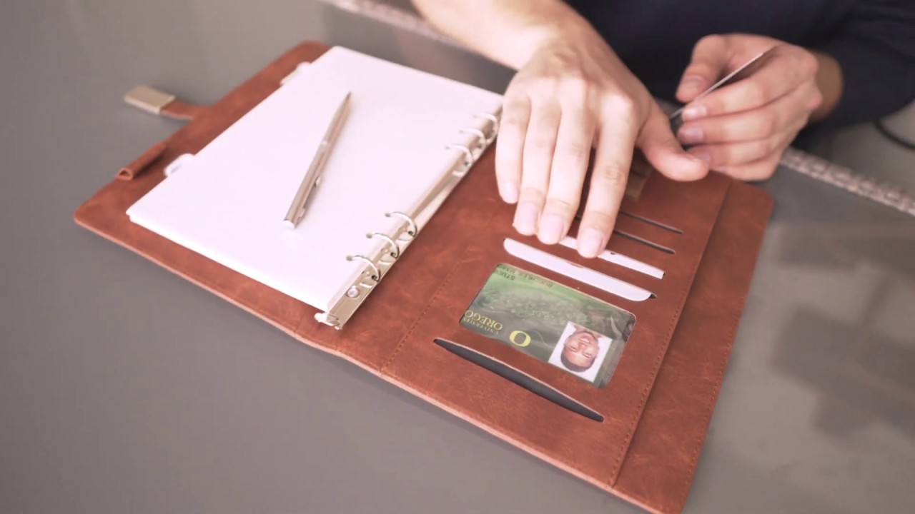 Wireless Charging Notebook // Walnut video thumbnail