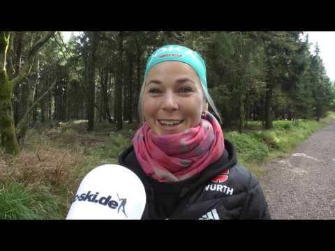 Zentrale Leistungskontrolle Skilanglauf Oberhof 2015 Berglauf