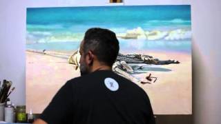 Chris Pendergast - Painting for the Shore Club From Start to Finish