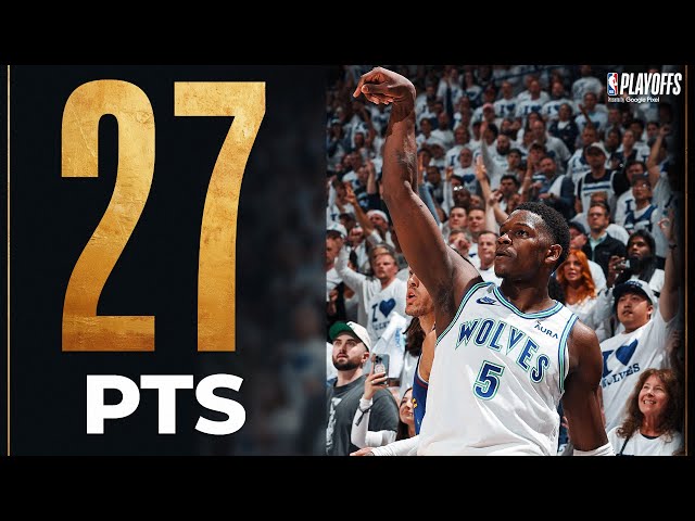 Anthony Edwards PROPELS The Timberwolves Into Game 7! 👀| May 16, 2024