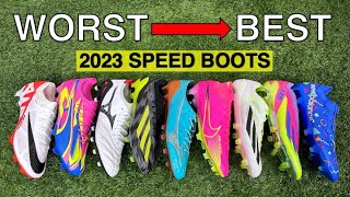 Ranking EVERY 2023 SPEED football boot from BEST TO WORST