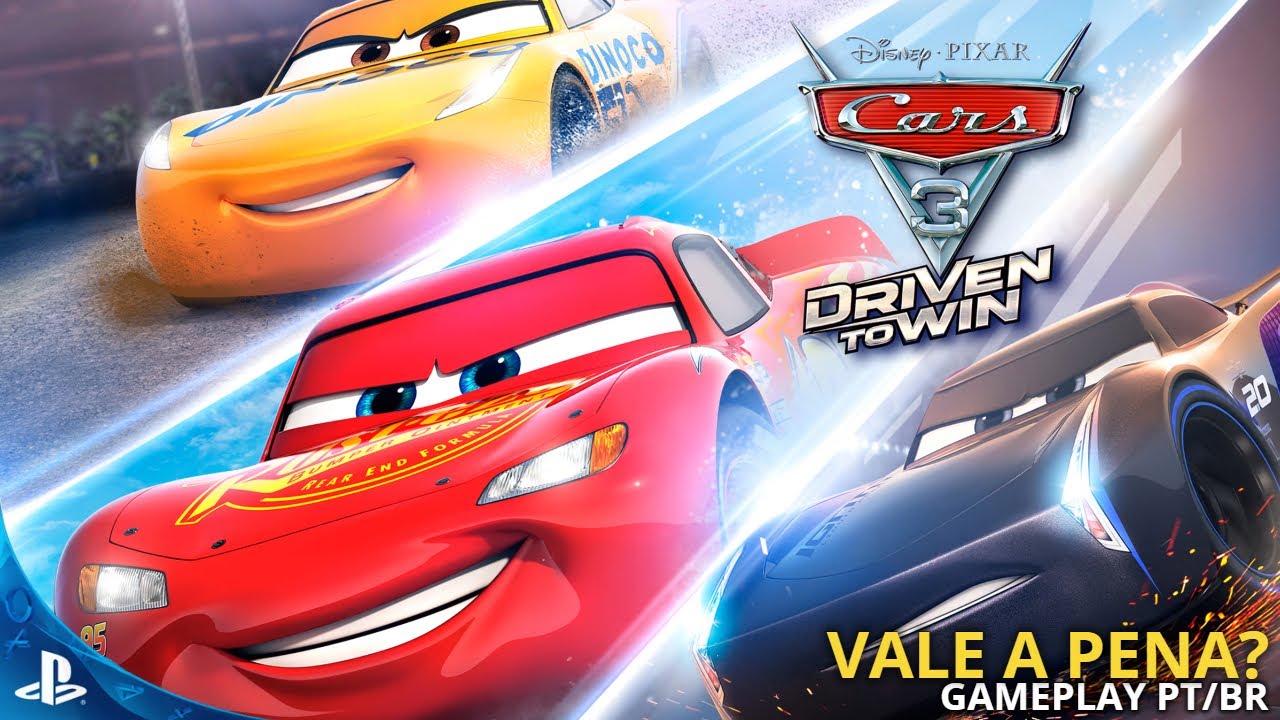 Carros 3 Ps4, Jogo de Videogame Disney Nunca Usado 94397082