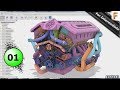 Fusion 360 Modeling V12 Engine EP 01 😍 Full HD