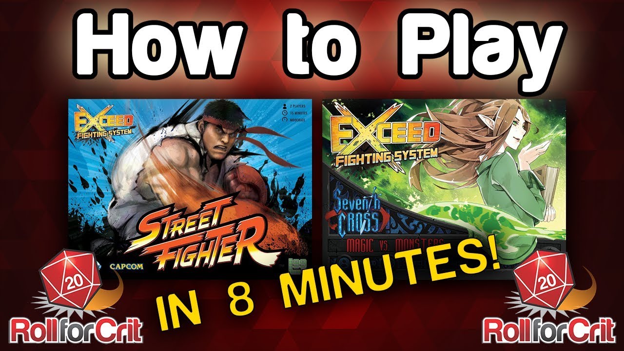 EXCEED: Street Fighter Review - Board Game Quest