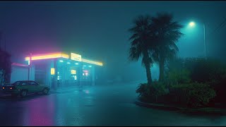 Vaporwave Night Drive | Retro Ambient Synth Music for Relaxation, Focus, Sleep, Work, Study