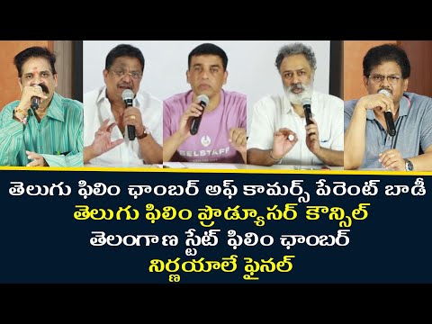 Telugu Film Chamber of Commerce Parent Body Press Meet | TFI | TFPC