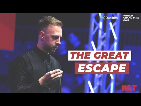 Judd Trump's Great Steal With Snookers Required | 2023 Duelbits World Grand Prix