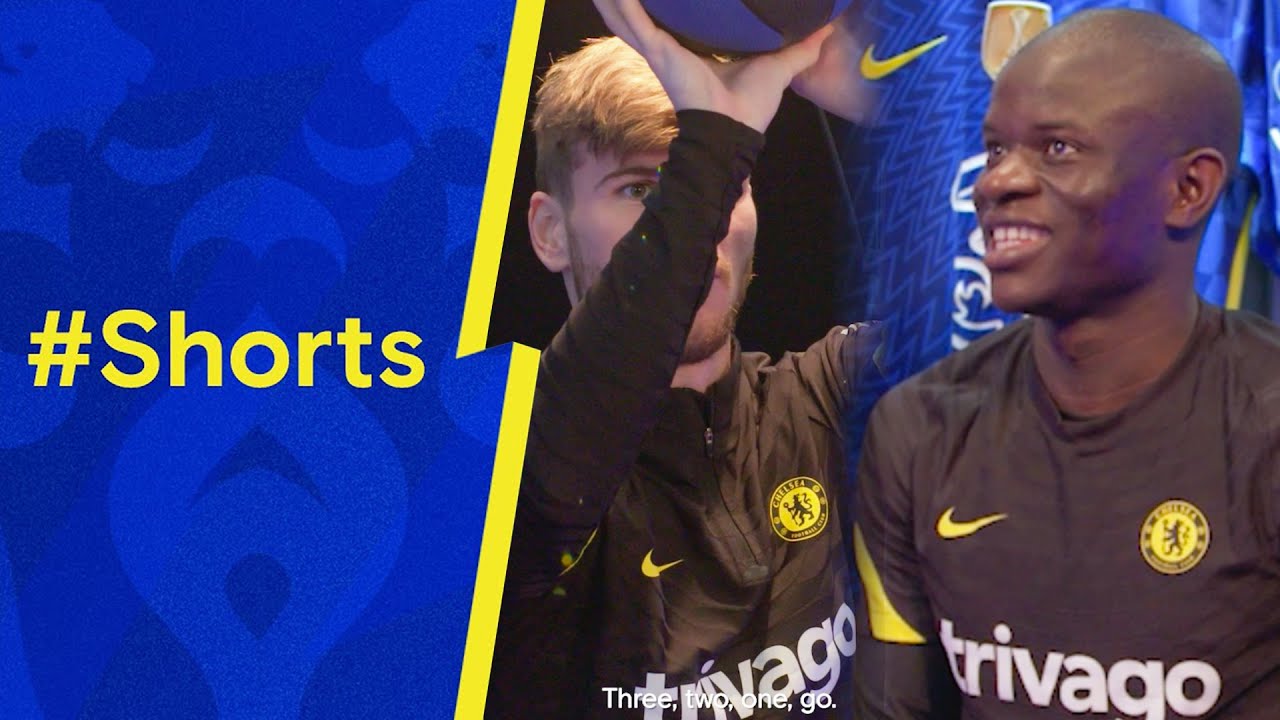 Timo Werner Smashes The Initiation Challenge 🏀  