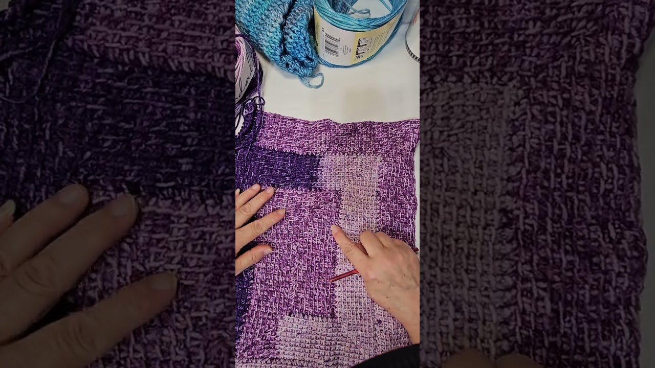 Tunisian 10 Stitch Chi TT Live on 2-18-26