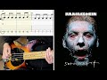 Rammstein – Du Hast BASS COVER with TABS