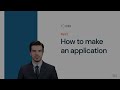 Part 2 How to make an application