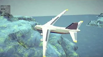 Besiege flight 3 get hijacked #besiege #besiege_airplane_crashes #besiege_plane_crash