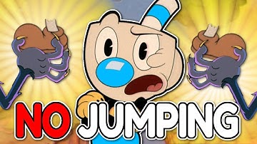 Can You Beat Cuphead WITHOUT JUMPING?