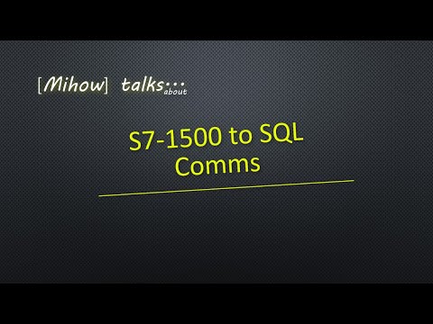 Configuring an S7-1200/S7-1500 to communicate with Microsoft SQL Database using Tabular Data Stream