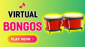 Virtual Bongos Youtube - Play easy with computer Keyboard