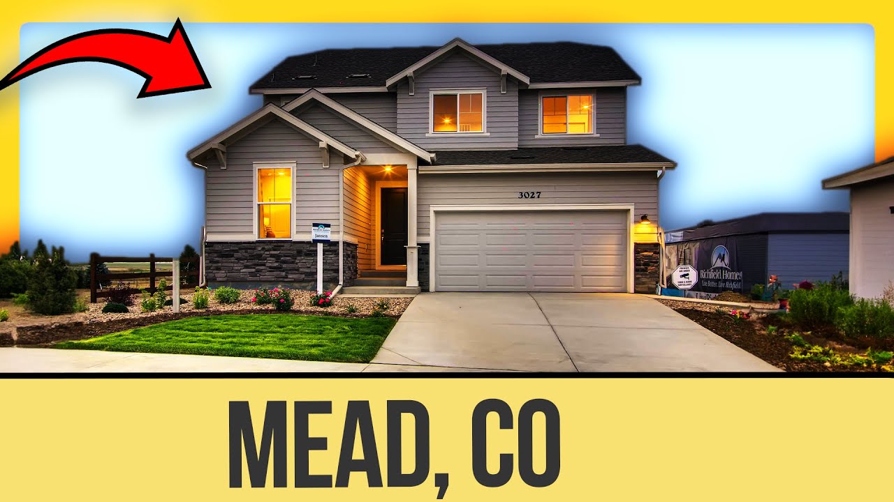 New Homes Alert⚠️ The Highlands, Mead, CO Full Walkthrough YouTube
