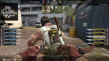 CS:GO POV Demo NiP f0rest (25/19) vs G2 (de_cache)