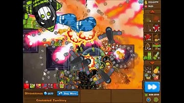 Bloons Monkey City Contested Territory Volcano Terrain Lv37 R100