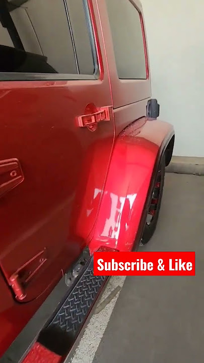 Heboh Jeep offroad berubah jadi Sexy #subscribe #modifikasi #bohay #sexy #maximal #merah