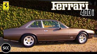 FERRARI 400i | 400 i 1983 - Modest test drive - V12 Engine sound | SCC TV