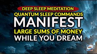 Celebrity Deep Sleep Meditation - Quantum Sleep Commands: Manifest Large Sums Of Money While You Dream Profile