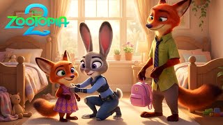 Zootopia 2 Violet Growing Up First Steps To School Color Wow