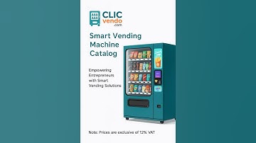 🚨 CLIC Vendo Smart Vending Machine Catalog! 🚨