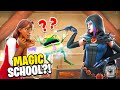 OPENING a MAGIC SCHOOL in FORTNITE?! (Fortnite Challenge)