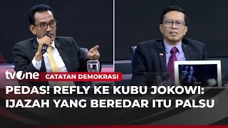 Download lagu Debat Sampai Akhir Acara! Refly Harun vs Andi Azwan vs Kuasa Hukum Jokowi | Catatan Demokrasi tvOne