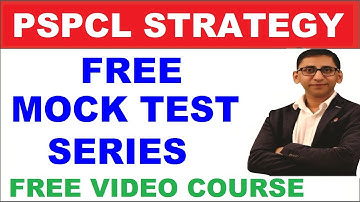 PSPCL Mains Exam Preparation syllabus Strategy : Free  test Series and video Course