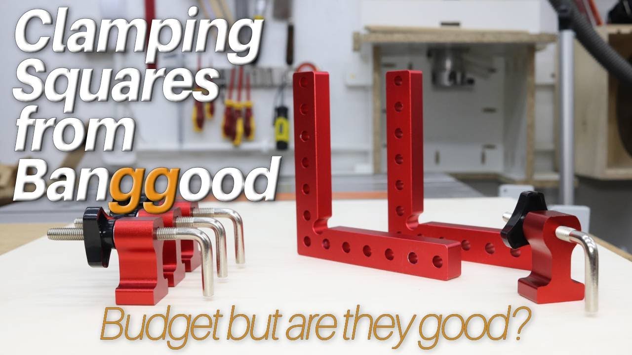 Clamping Squares From Banggood  Tools from China are they worth