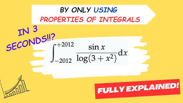 Integral Properties: Evaluating the Definite Integral of sin(x)/log(3 + x^2) from -2012 to 2012