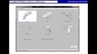 Installation of Control Motor Sizing software screenshot 2