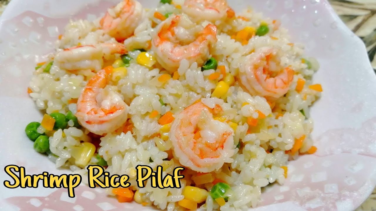 SHRIMP RICE PILAF YouTube