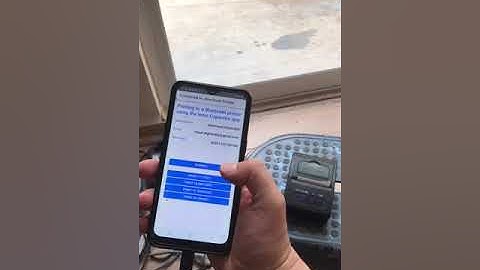 Printing with Ionic app using Bluetooth