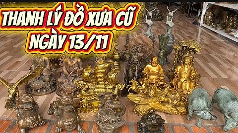 Thuyền rồng bằng đồng _ Cặp trâu đồng _ Tì hưu bằng đồng #doco #phongthuy #doxua 