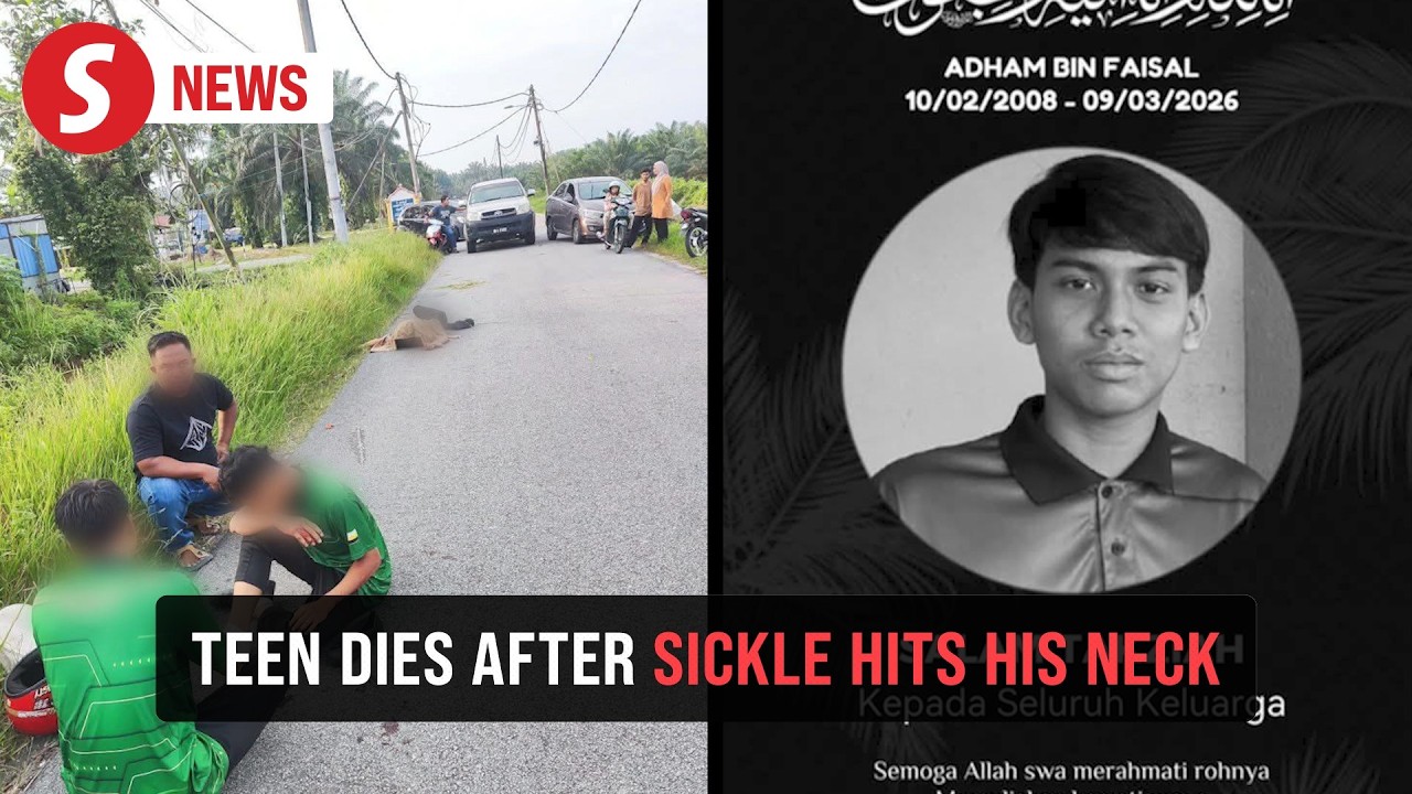 College student killed by sickle in freak accident - YouTube