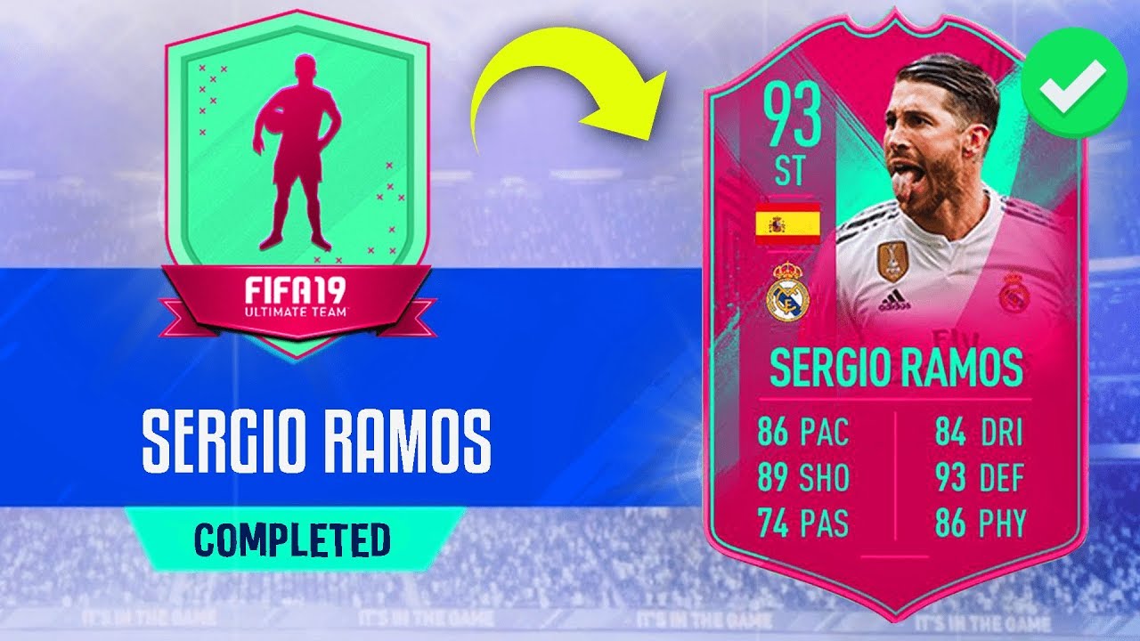 93 'FUT BIRTHDAY' SERGIO RAMOS SBC CHEAPEST SOLUTION - 