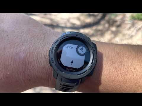 How Use Track Me On Garmin Instinct Watch!! YouTube