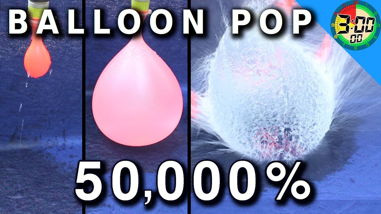 50,000 % Water Balloon Overcharging Experiment!