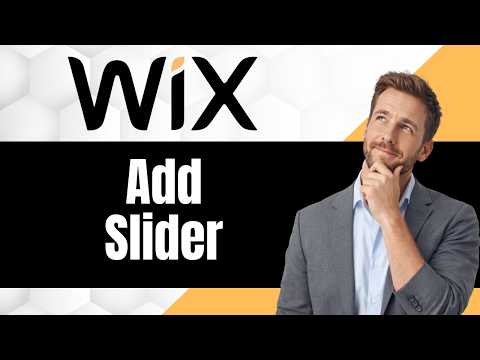 How To Add Slider In Wix Website