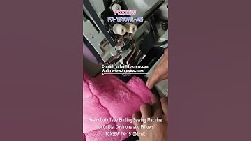 Heavy Duty Tape Edge Binding Sewing Machine for Quilts, Cushions, Seats, Mattress